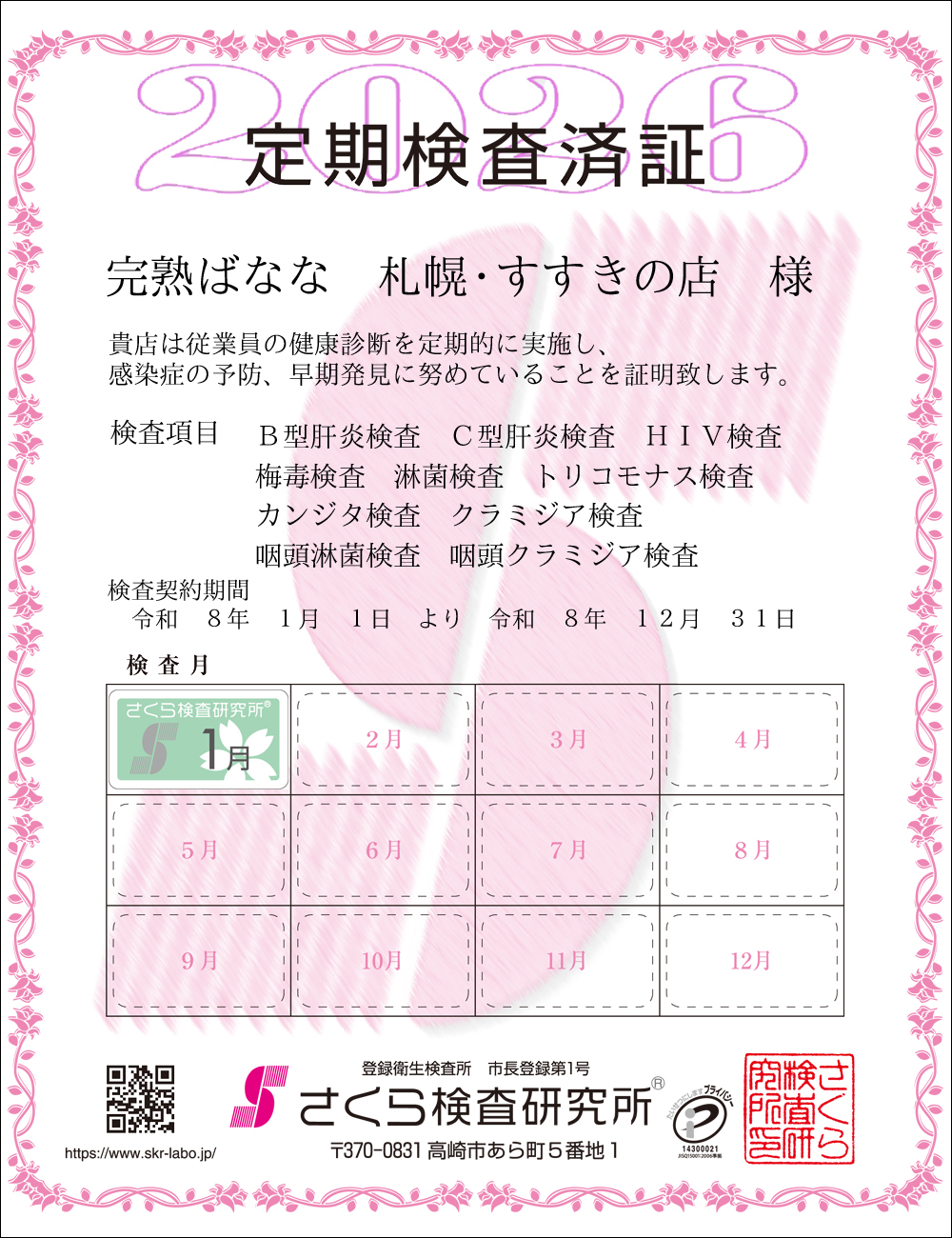 �����猟���������E��������Ϗ؁@�X�܁F���n�΂Ȃȁ@�D�y�E�������̓X�@�l�@�������ځF�P�O���ځ@B�^�̉��EC�^�̉��EHIV�E�~�ŁE�ҋہE�g���R���i�X�E�J���W�^�E�N���~�W�A�E�����ҋہE�����N���~�W�A�@�����_����ԁF�ߘa�W�N�P�����P�N��